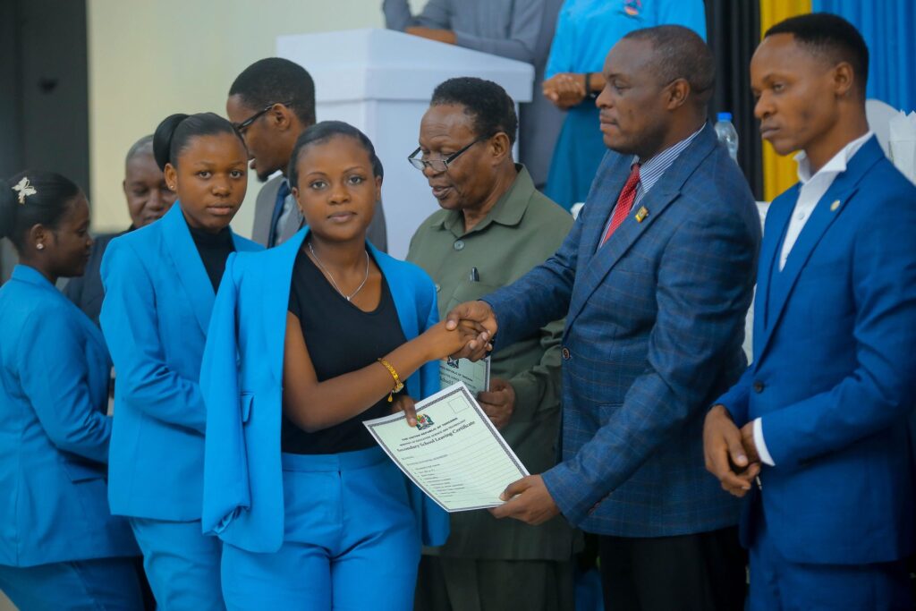 Certificates in hand and heads held high