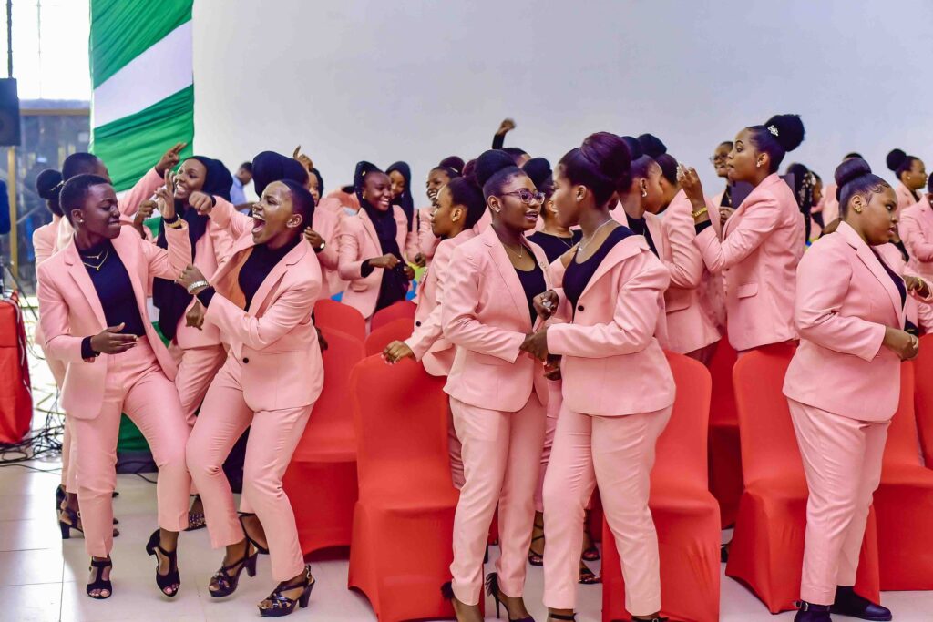Graduands let loose in celebration