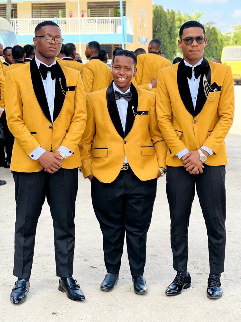 Sharp suits and bright futures on graduation morning