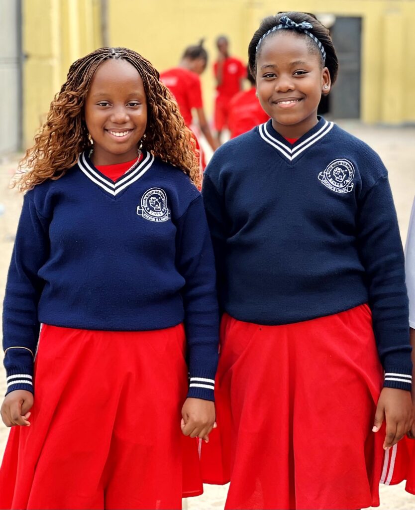 Best friends in Tusiime colours.
