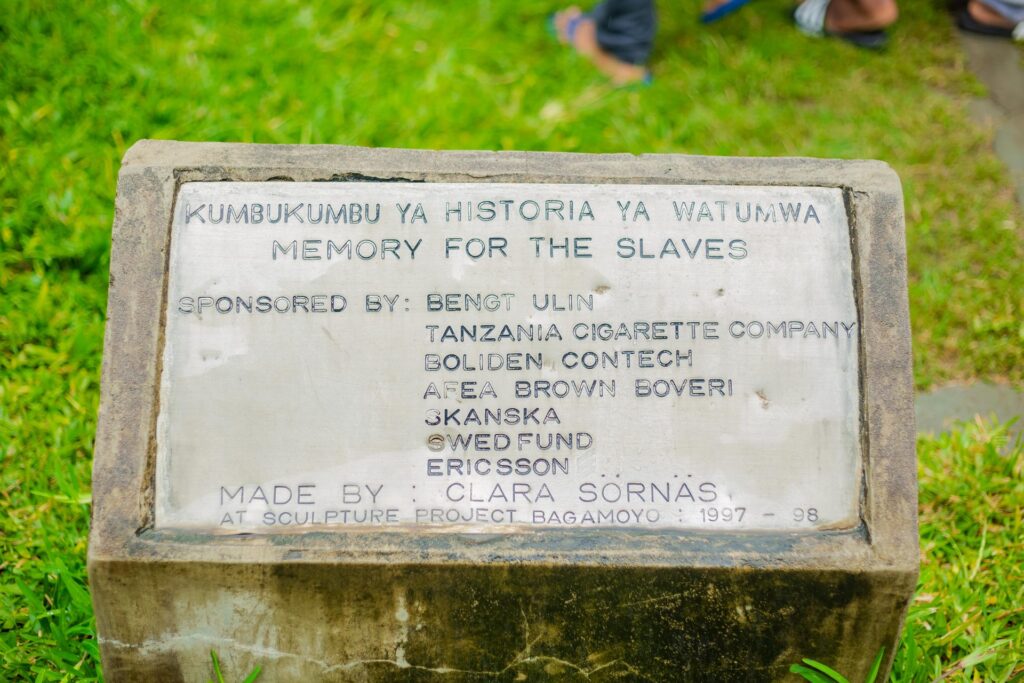The Memory for the Slaves memorial - a powerful history lesson.