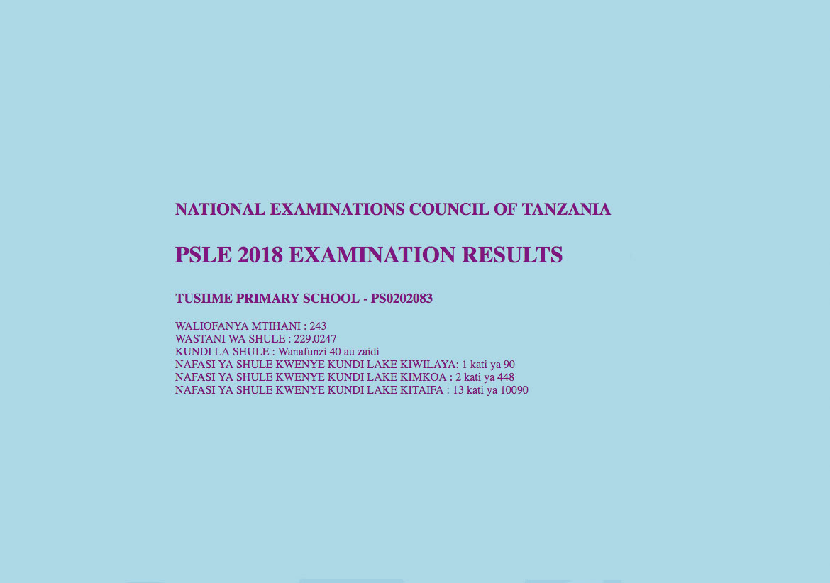 psle-2018-examination-results